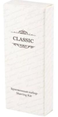Бритвенный набор (станок, крем для бритья 6 гр) Classic Коробка